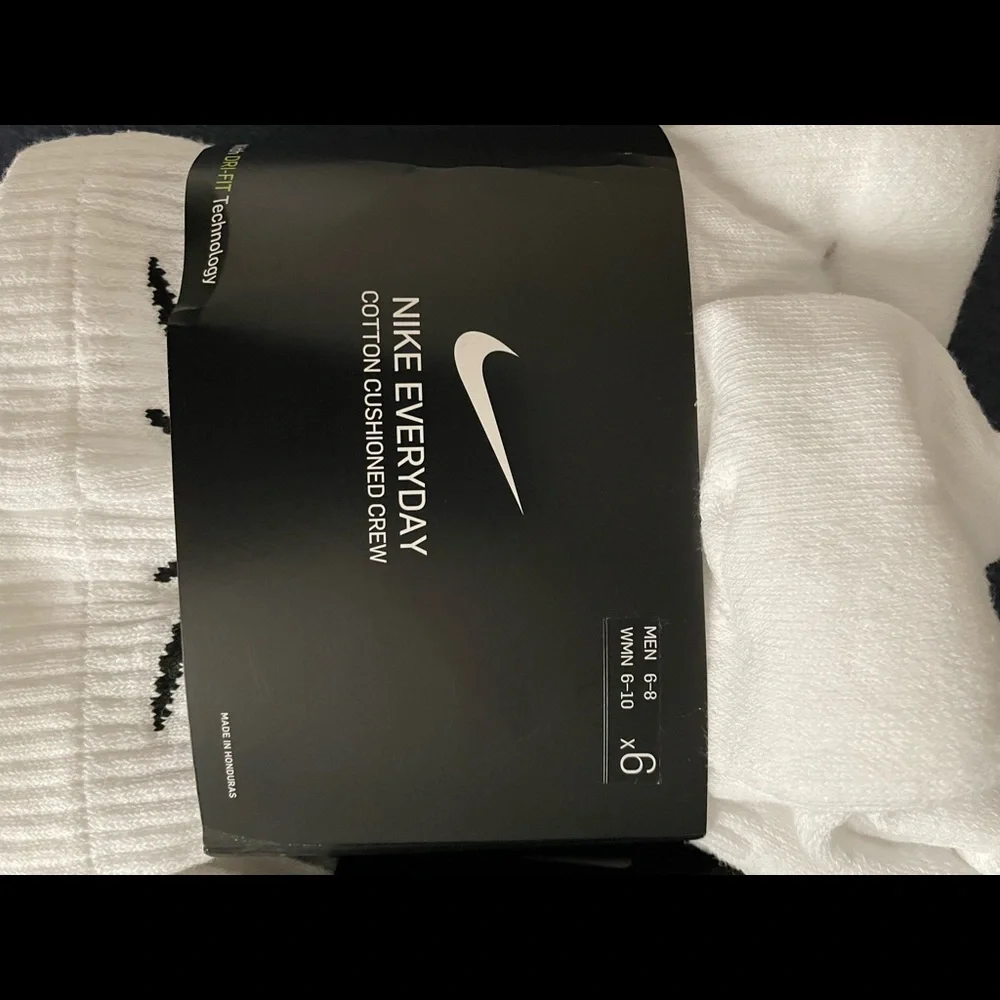 Nike White Socks crew cushion socks - Picture 3 of 4